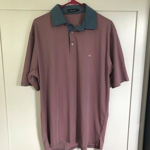 Southern Marsh Bermuda Performance striped Polo